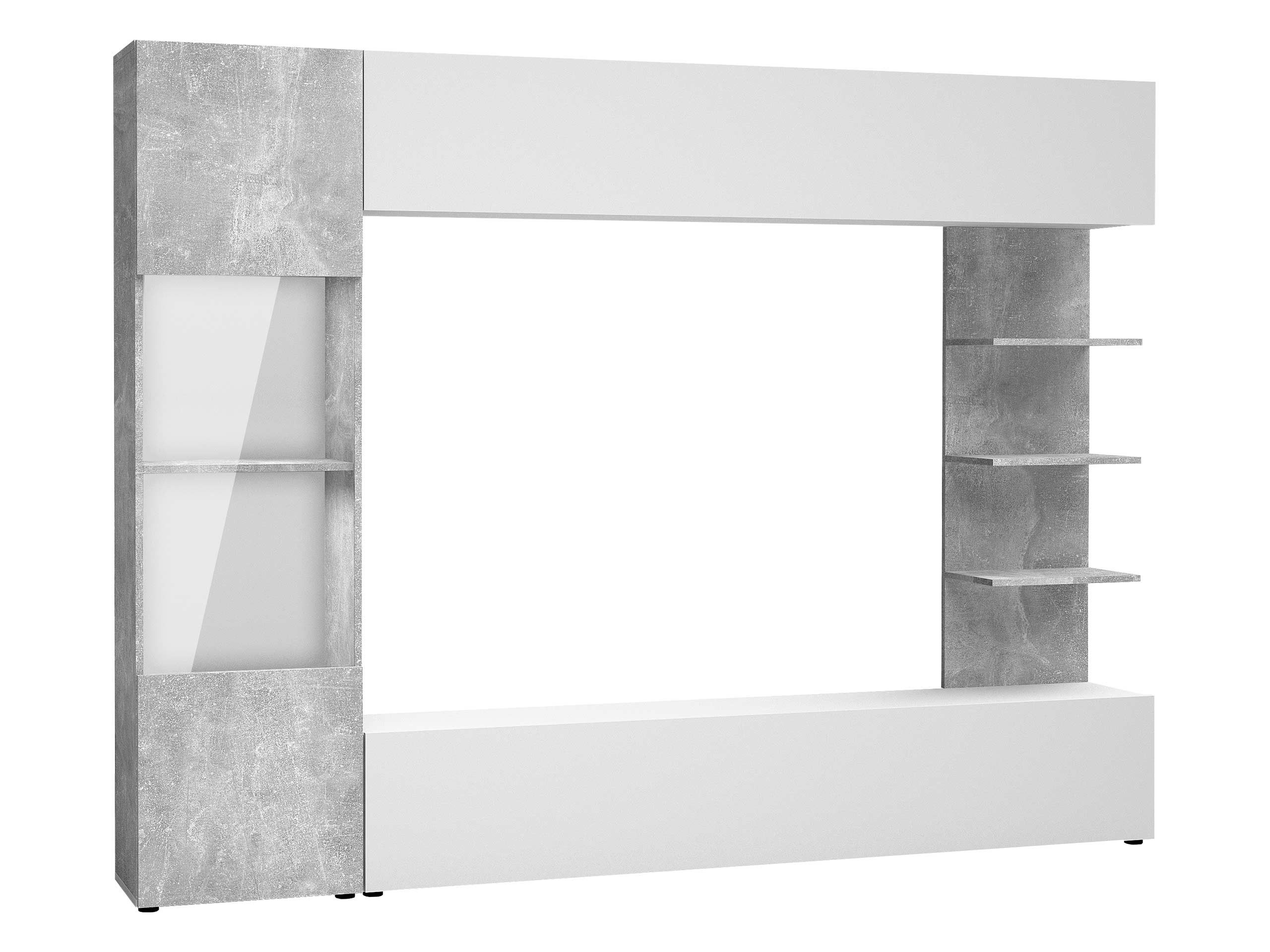 MIRJAN24 Wohnwand Lazando, (Komplett-Set, Hängeschrank, Vitrine, günstig online kaufen