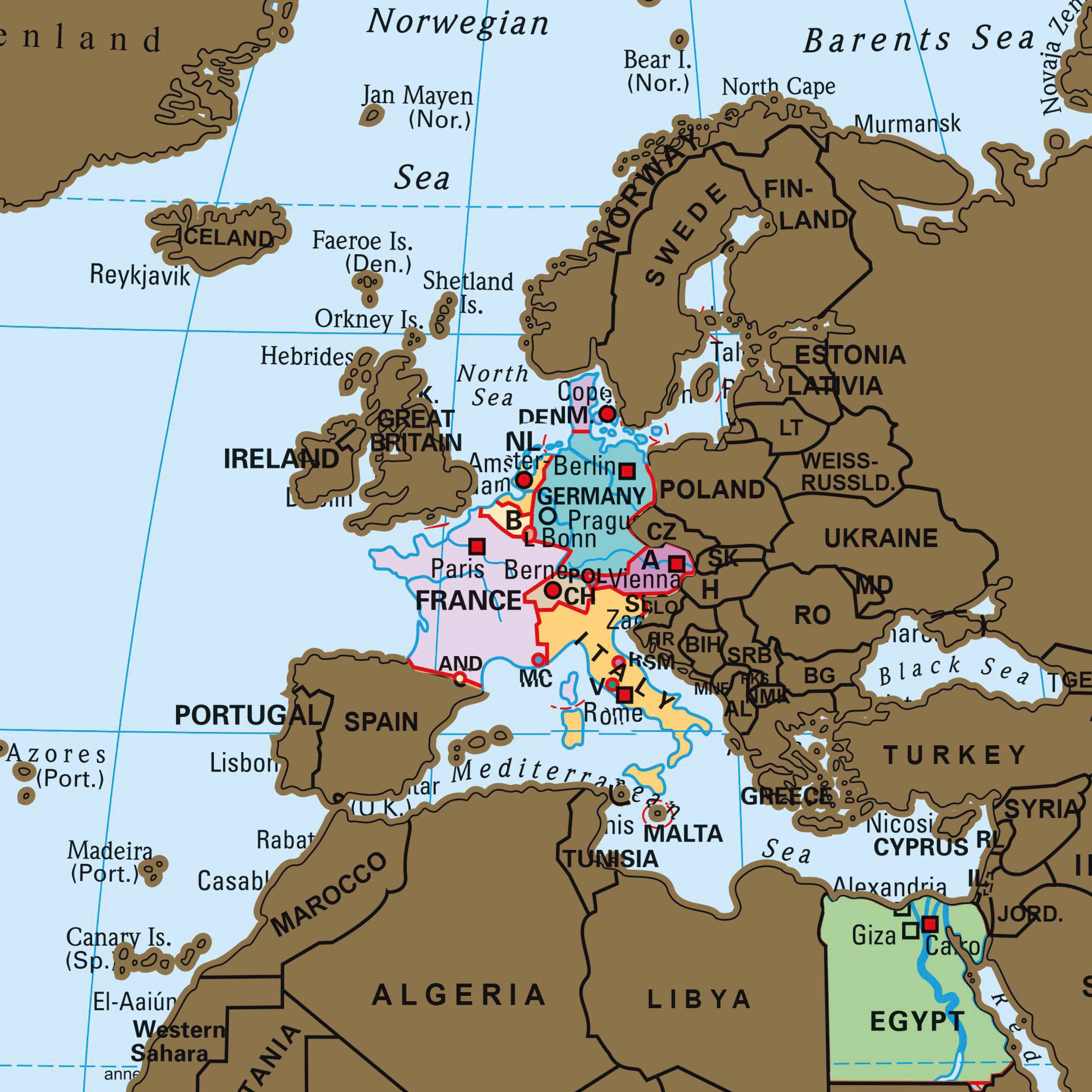 STIEFEL Poster Rubbelkarte/Scratchmap THE WORLD 95x66 cm – Bild 3 von 5