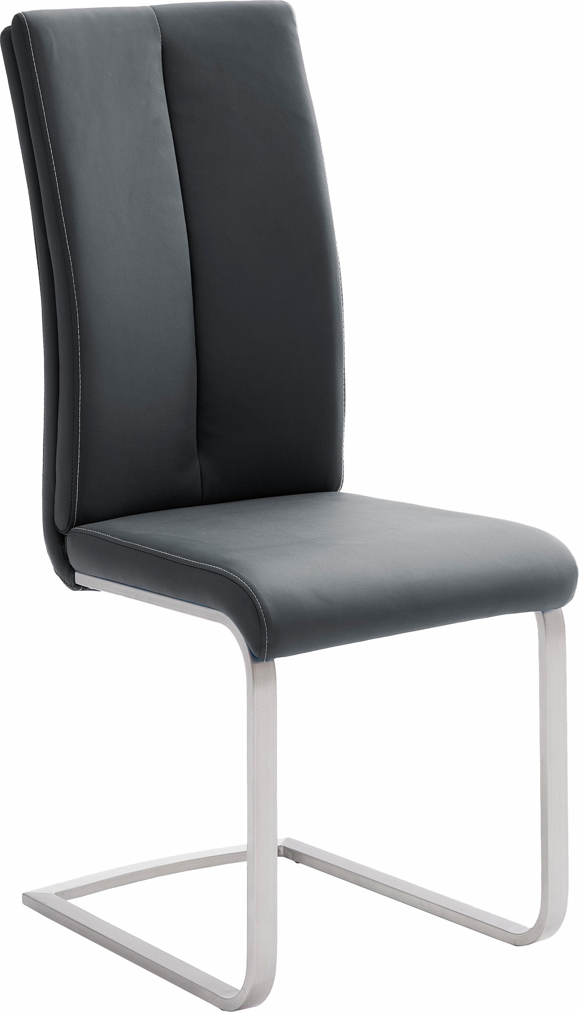 MCA furniture Freischwinger 4 kg (Set, belastbar Stuhl 2 Schwarz Paulo bis St), | Schwarz 120