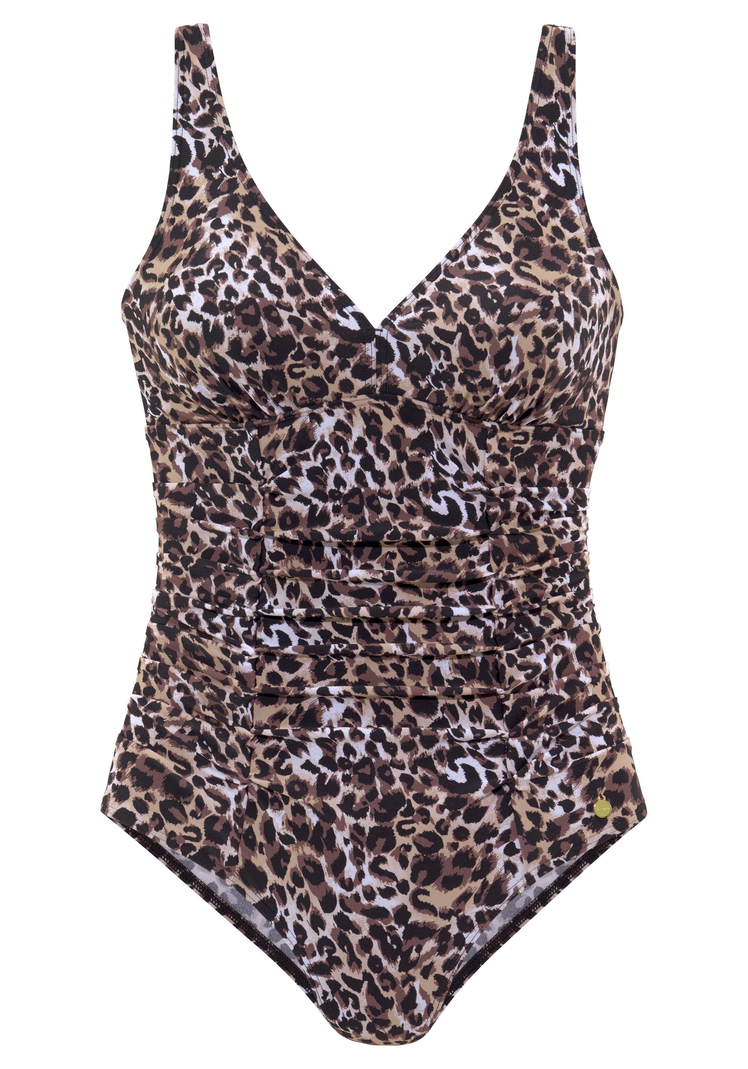 LASCANA Badeanzug mit Raffung vorn und Shaping-Effekt günstig online kaufen