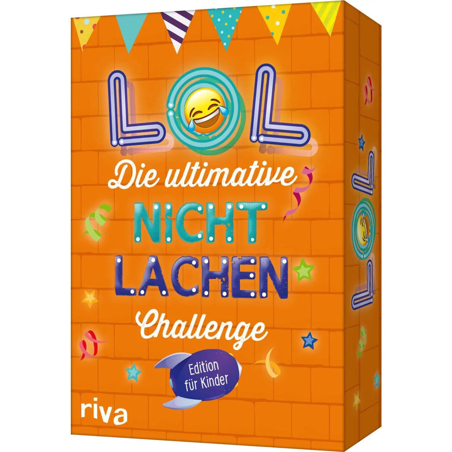 Riva Spiel LOL - Die ultimative Nicht-lachen-Challenge - Edition für Kinder
