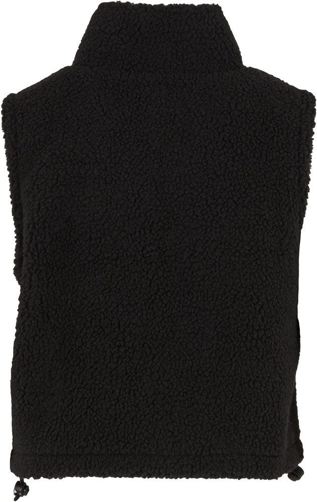 URBAN CLASSICS Sweatweste Ladies Short Sherpa Vest – Bild 5 von 5