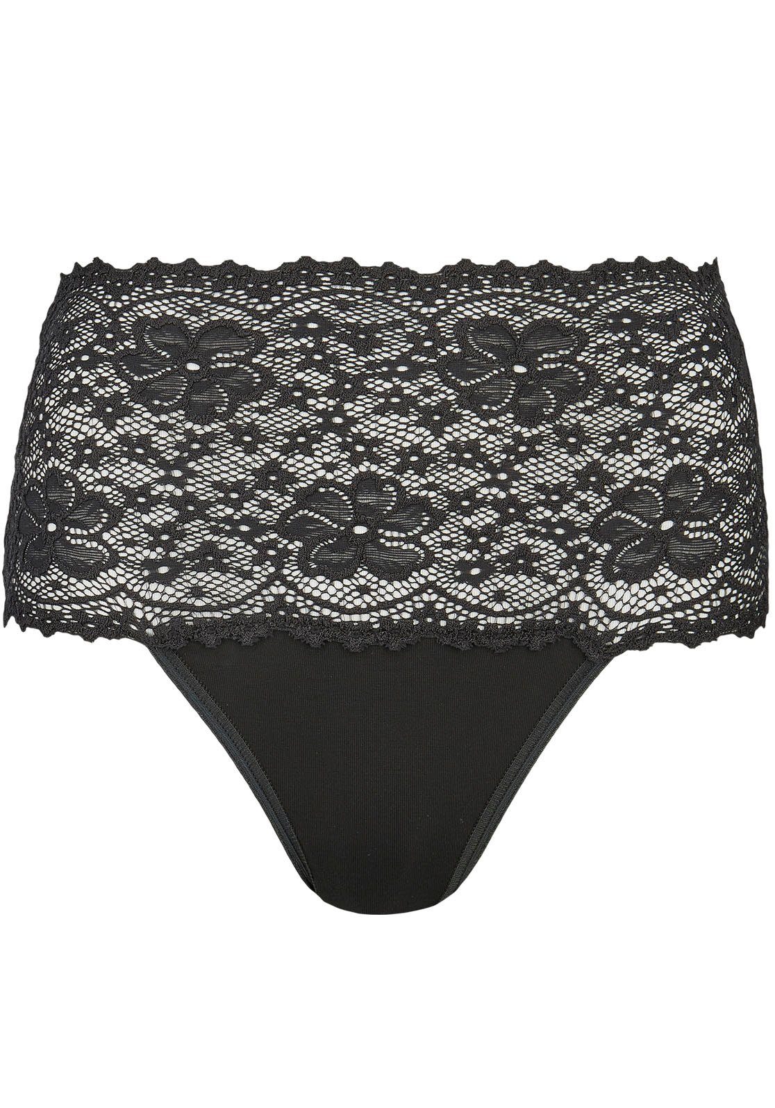 Nina Von C. Taillenslip "Millefleurs" (2er Pack) eng, elastisch, bequem, feminin, breiter Bund mit Spitze, Viskosemix – Bild 2 von 4