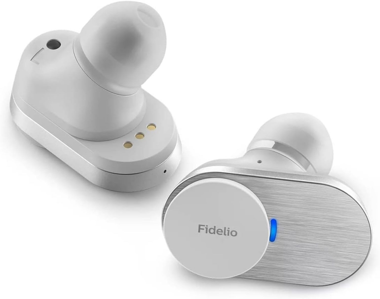 Philips Fidelio T1WT/00 wireless In-Ear-Kopfhörer (Bluetooth, Dynamische Treiber erzeugen tiefe, präzise Bässe)