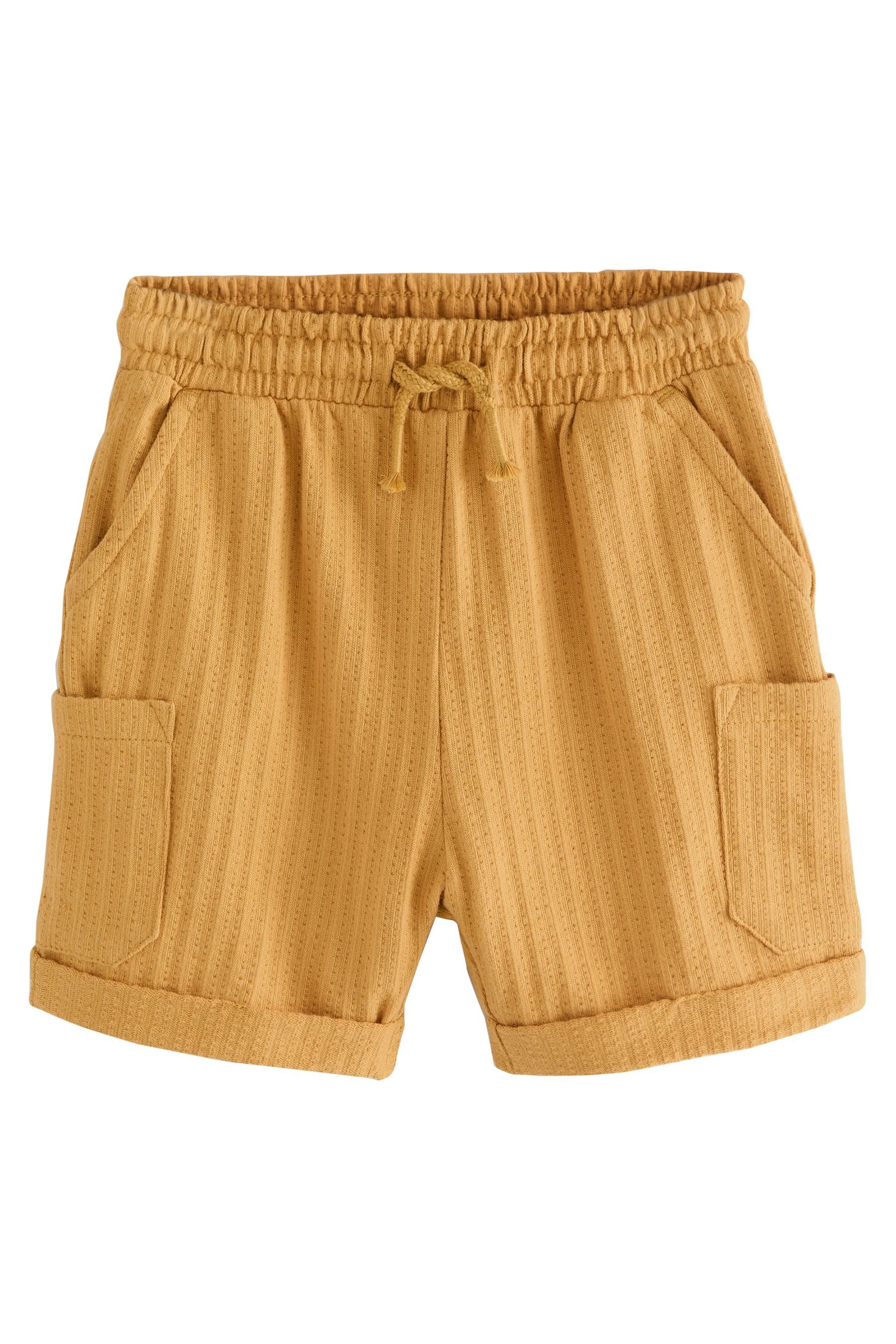 Sweatshorts Leichte strukturierte Jersey-Shorts