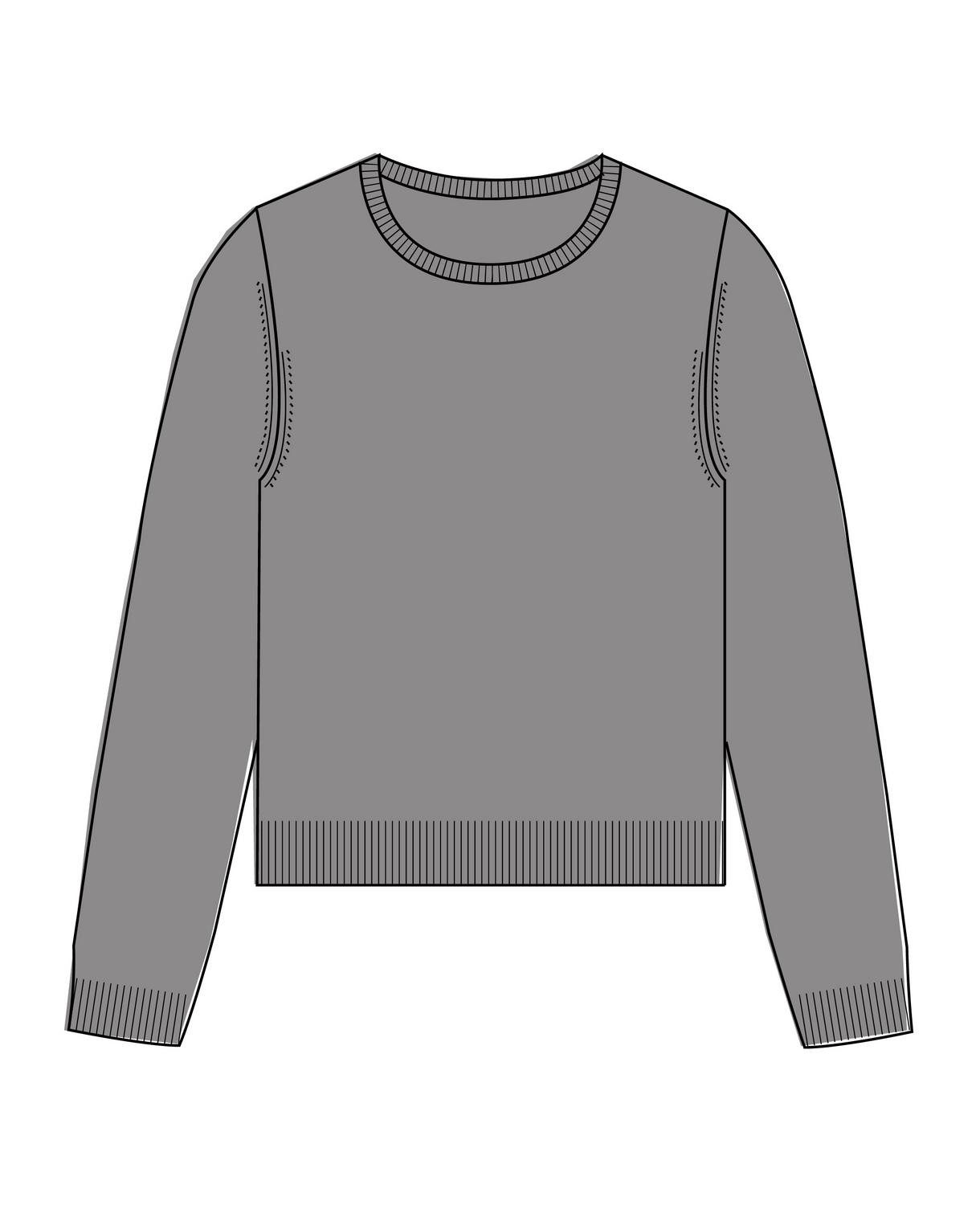 Clarina В'язані светри NOS Rdh.-Pullover, 1/1 Arm,uni