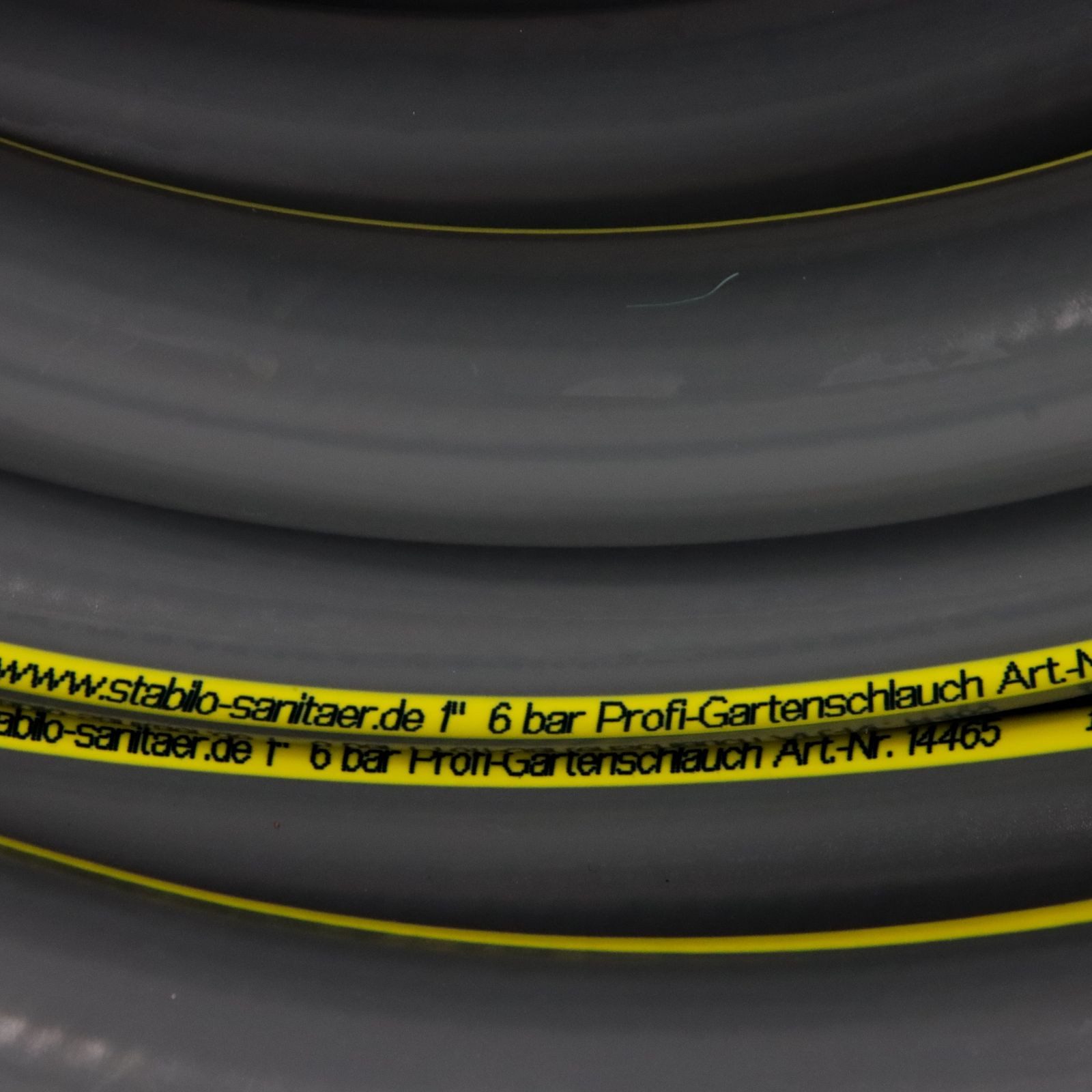 APD Schlauchtechnik Gartenschlauch Gartenschlauch Grau 1 Zoll 25 m 3-lagig verstärkt knickfest – Bild 4 von 4