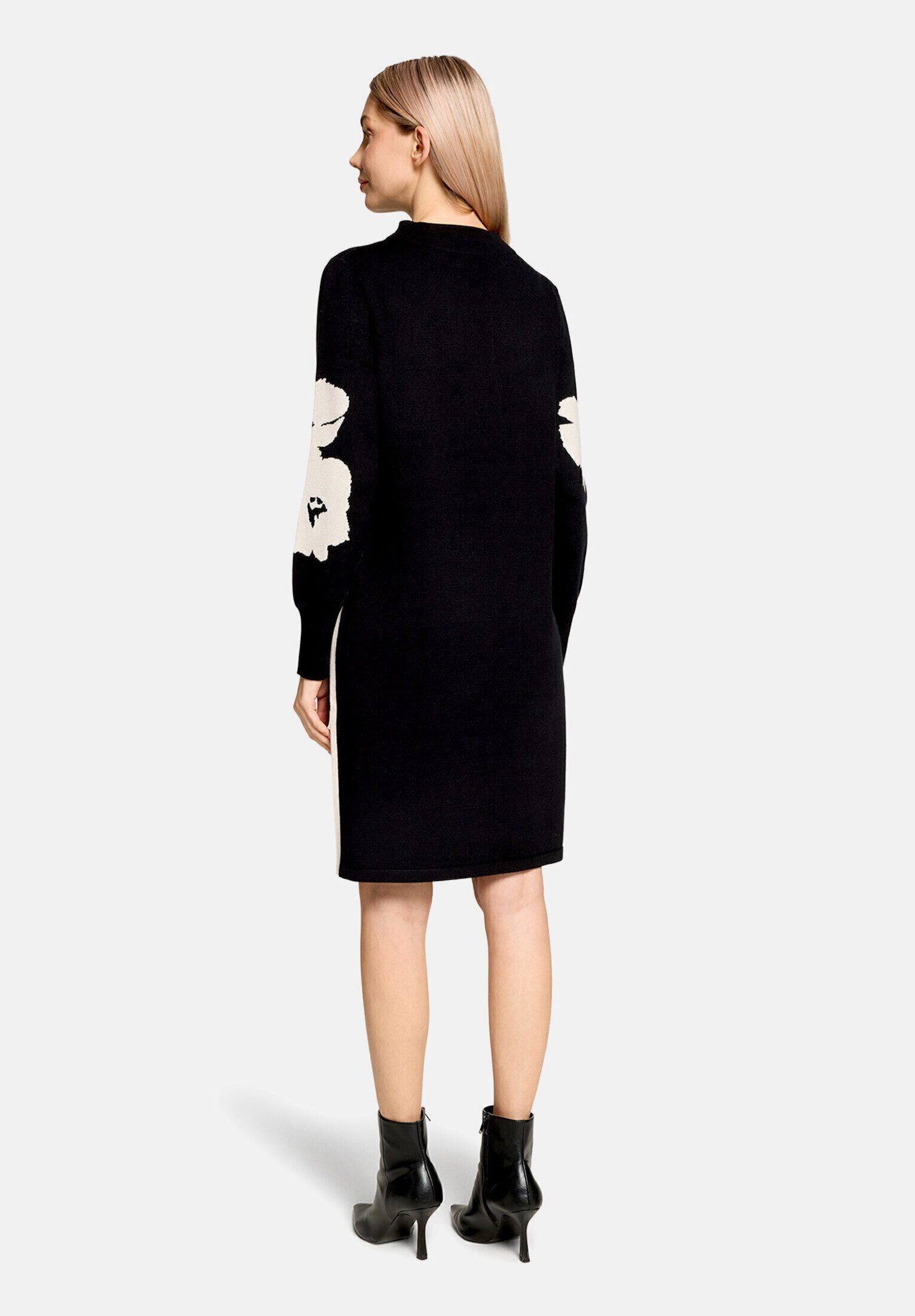 Betty Barclay Strickkleid Damen mit Stehkragen