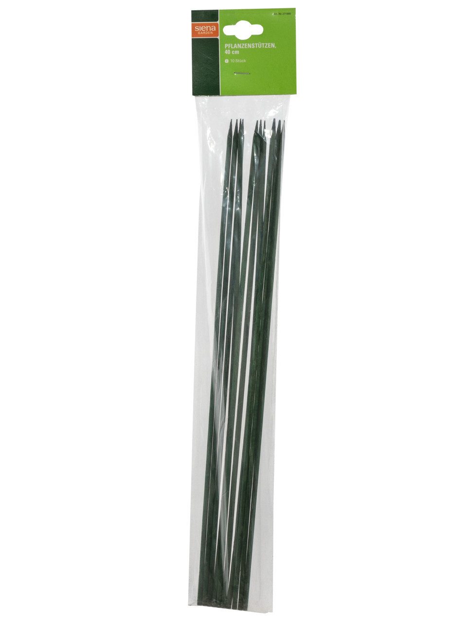 Siena Garden Rankhilfe Siena Garden Pflanzstab grün 40 cm - 10 Stück