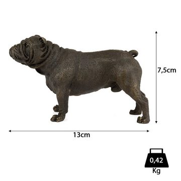 Moritz Skulptur Englische Bulldogge Hund, Dekofigur