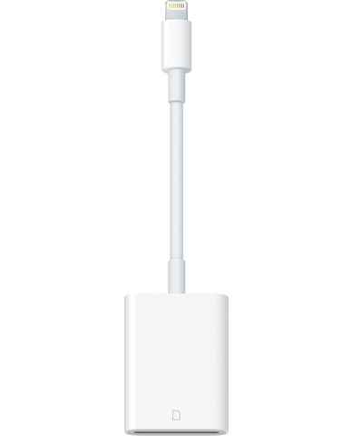 Apple Lightning to SD Card Camera Reader Smartphone-Kabel, Lightning, SD-Cardreader
