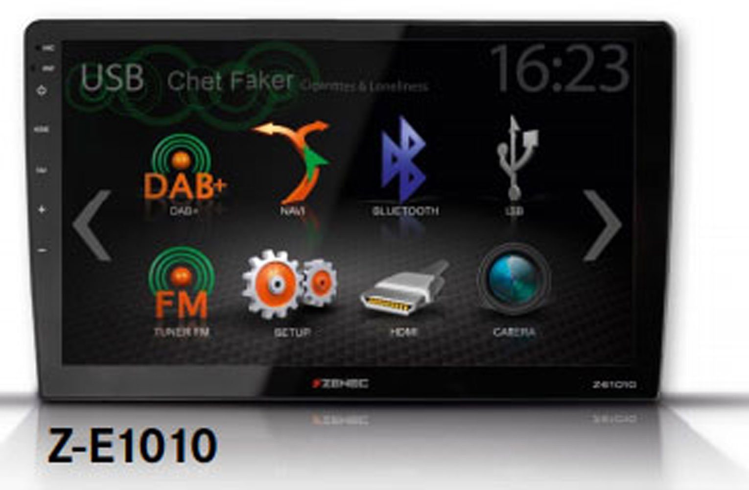 Zoll Autoradio Infotainer Autoradio Bluetooth Z-E1010 2-DIN Zenec HDMI 10.1 DAB+