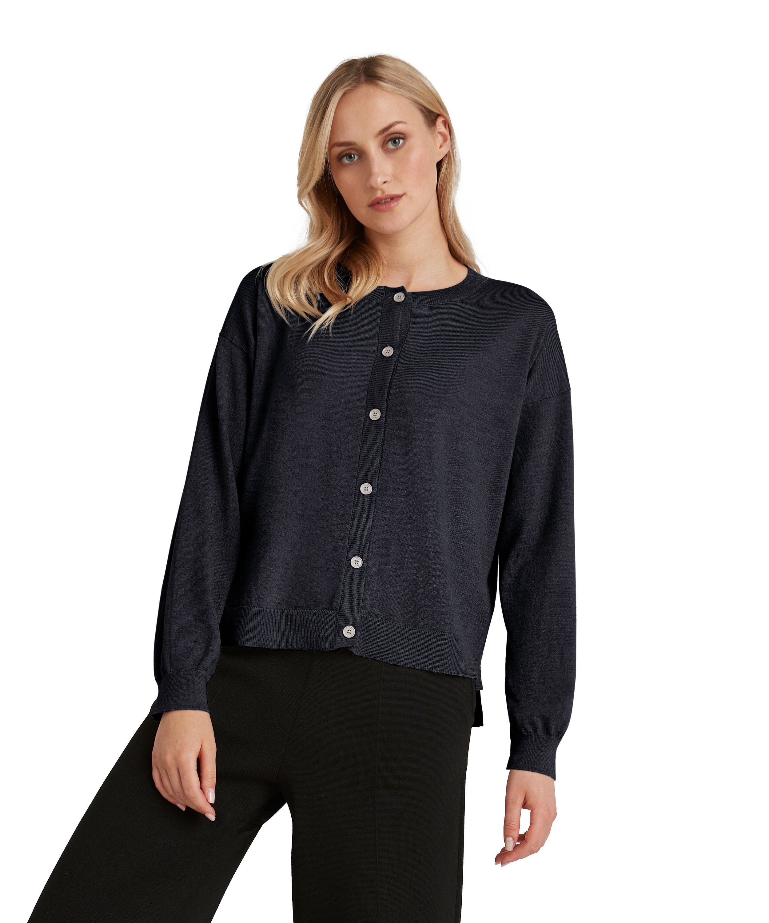 FALKE Strickjacke (1-tlg) aus Merinowolle günstig online kaufen