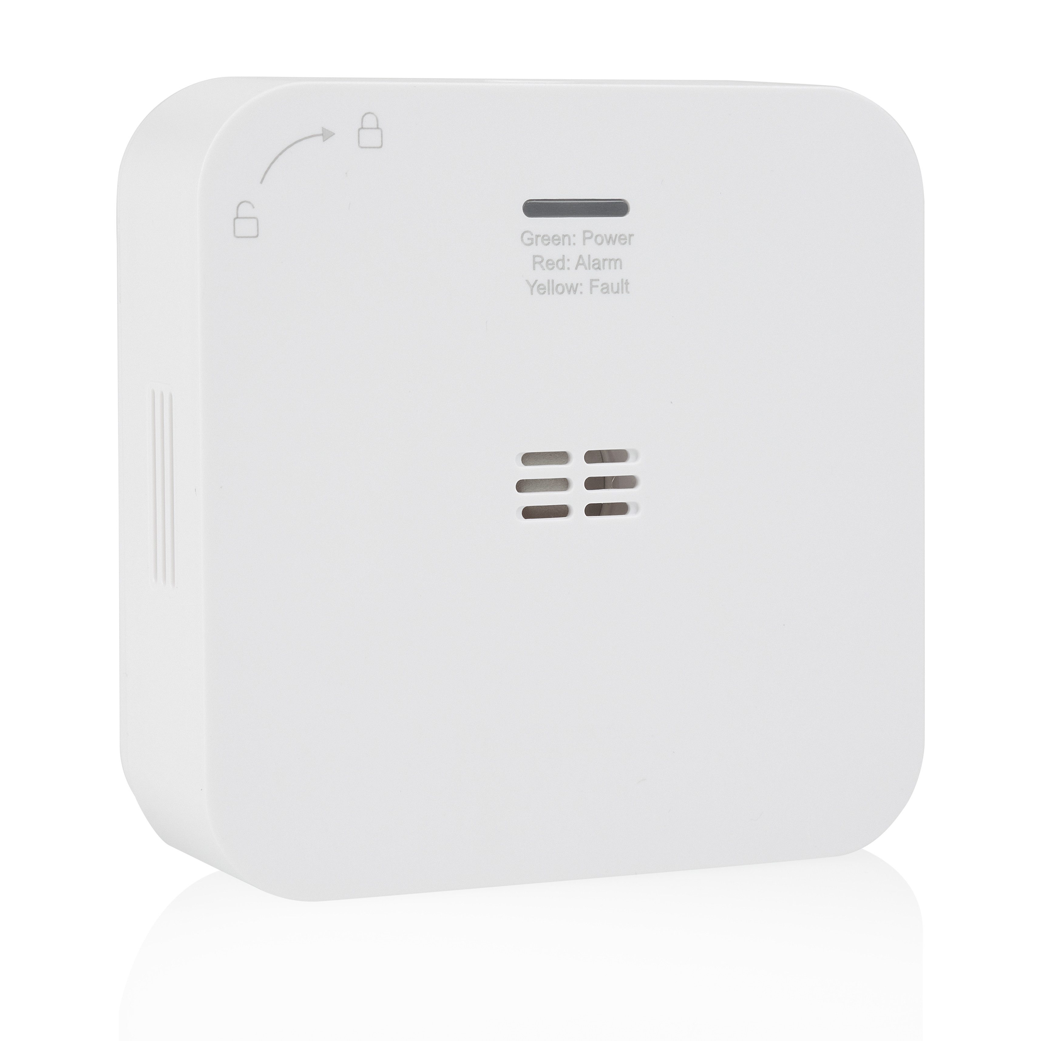 Smartwares Europe FGA-13800 Детектор co (WLAN-fähig, 10-Jahres-Sensor, App-Steuerung)