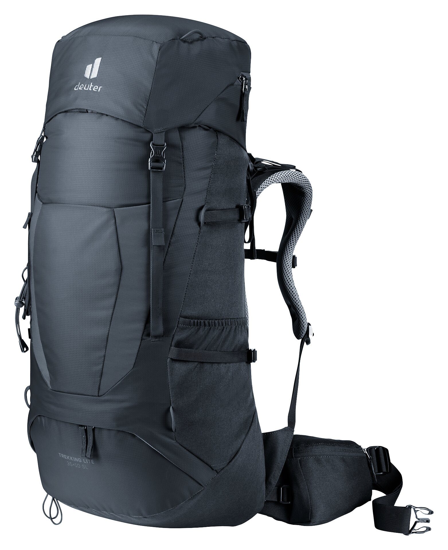 Trekkingrucksack Trekking Lite 35+10 SL Aircontact Damen Trekkingrucksack schwarz