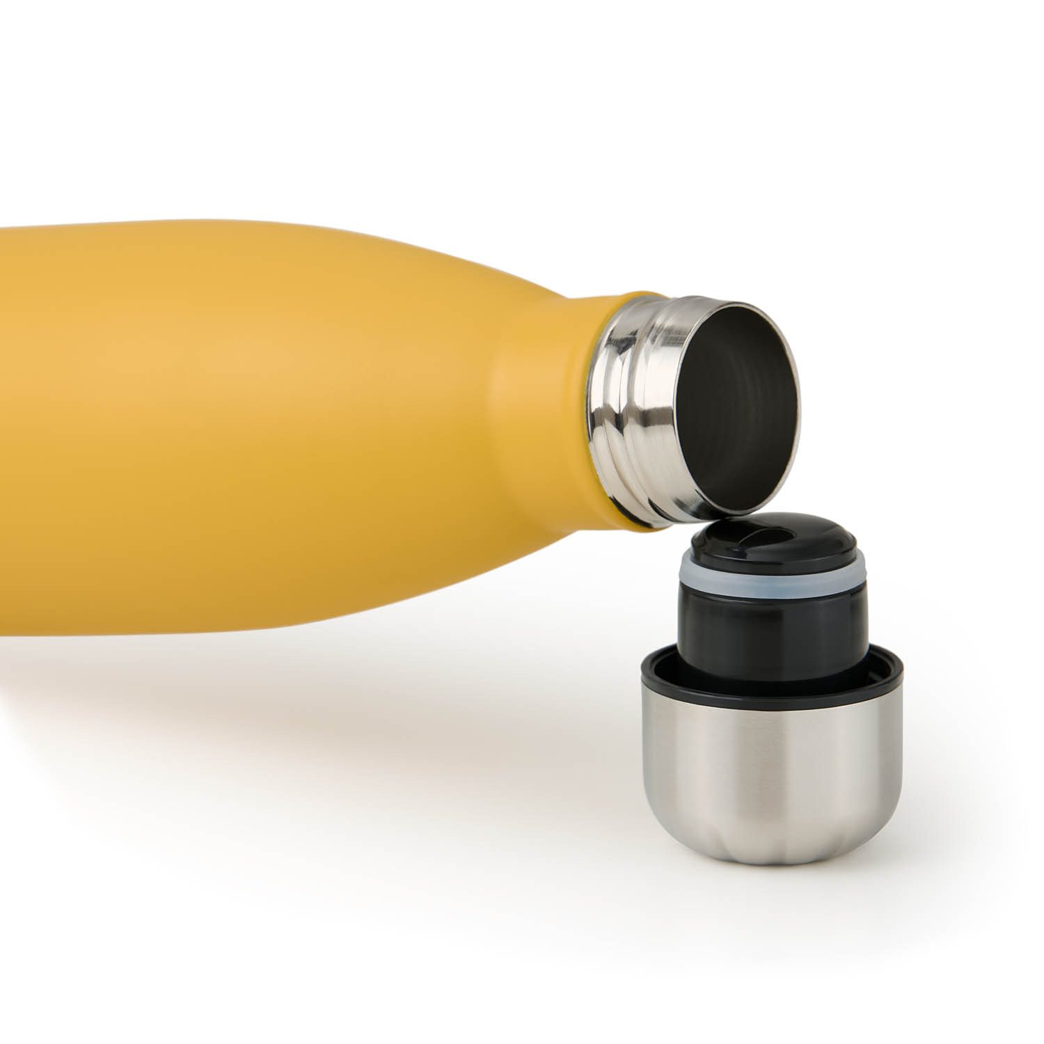 Blumtal Isolierflasche Thermoflasche Edelstahl - auslaufsiche Isolierflasche, BPA-frei, stundenlange Isolation von Warm & Kaltgetränken - rostbeständig