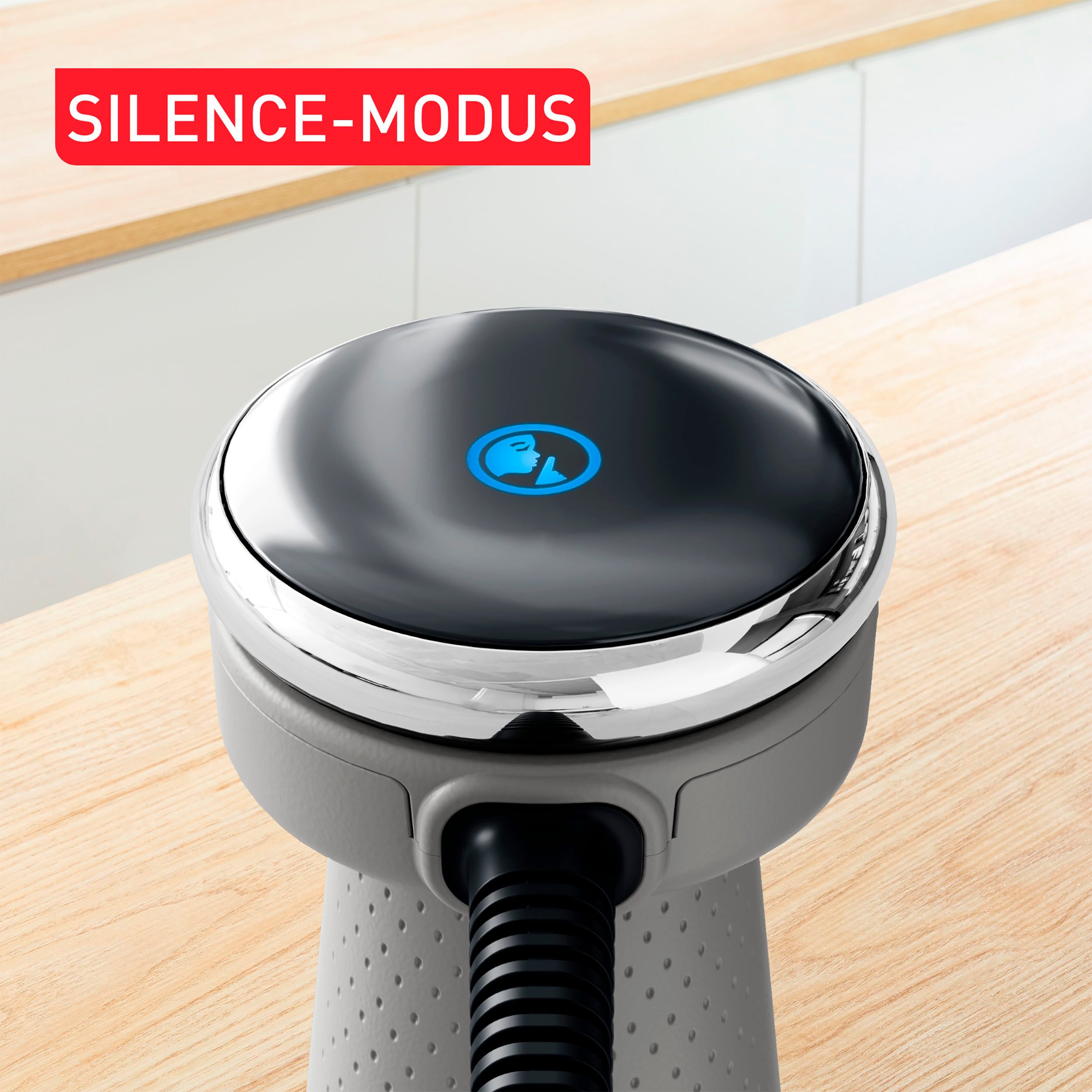 Tefal Stabmixer HB67MB Quickchef+ 3-in-1 XL, 1000 W, Zerkleinerer/Schneebesen, 5-in-1-Aufsatz, Silence-Modus