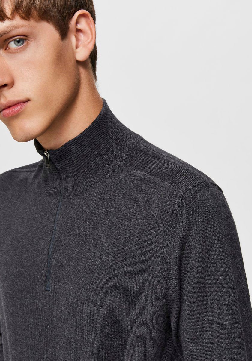 Selected Troyer SLHBERG HALF ZIP CARDIGAN NOOS günstig online kaufen
