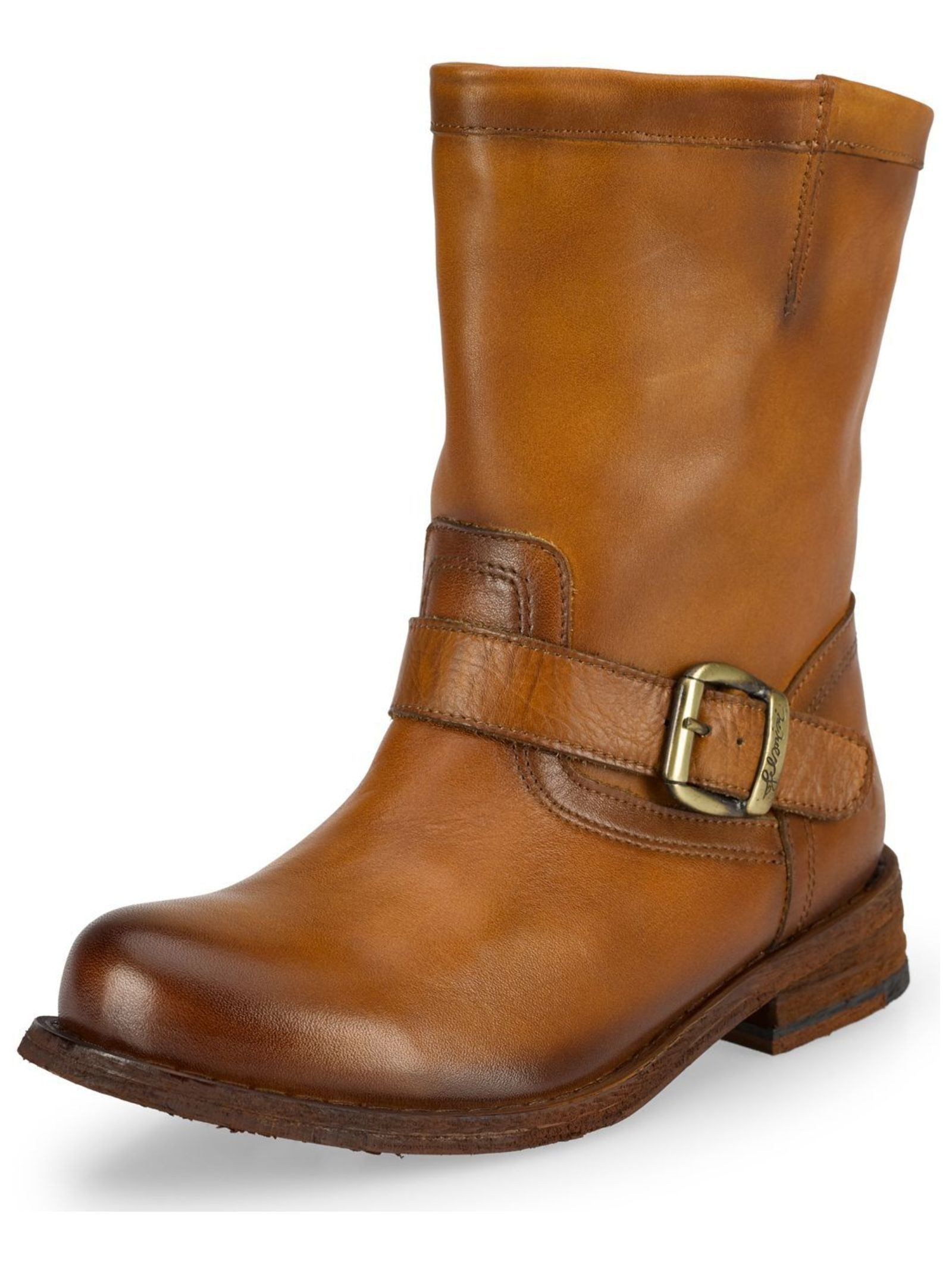 Felmini Wide Fit Stiefelette Leder Stiefelette günstig online kaufen