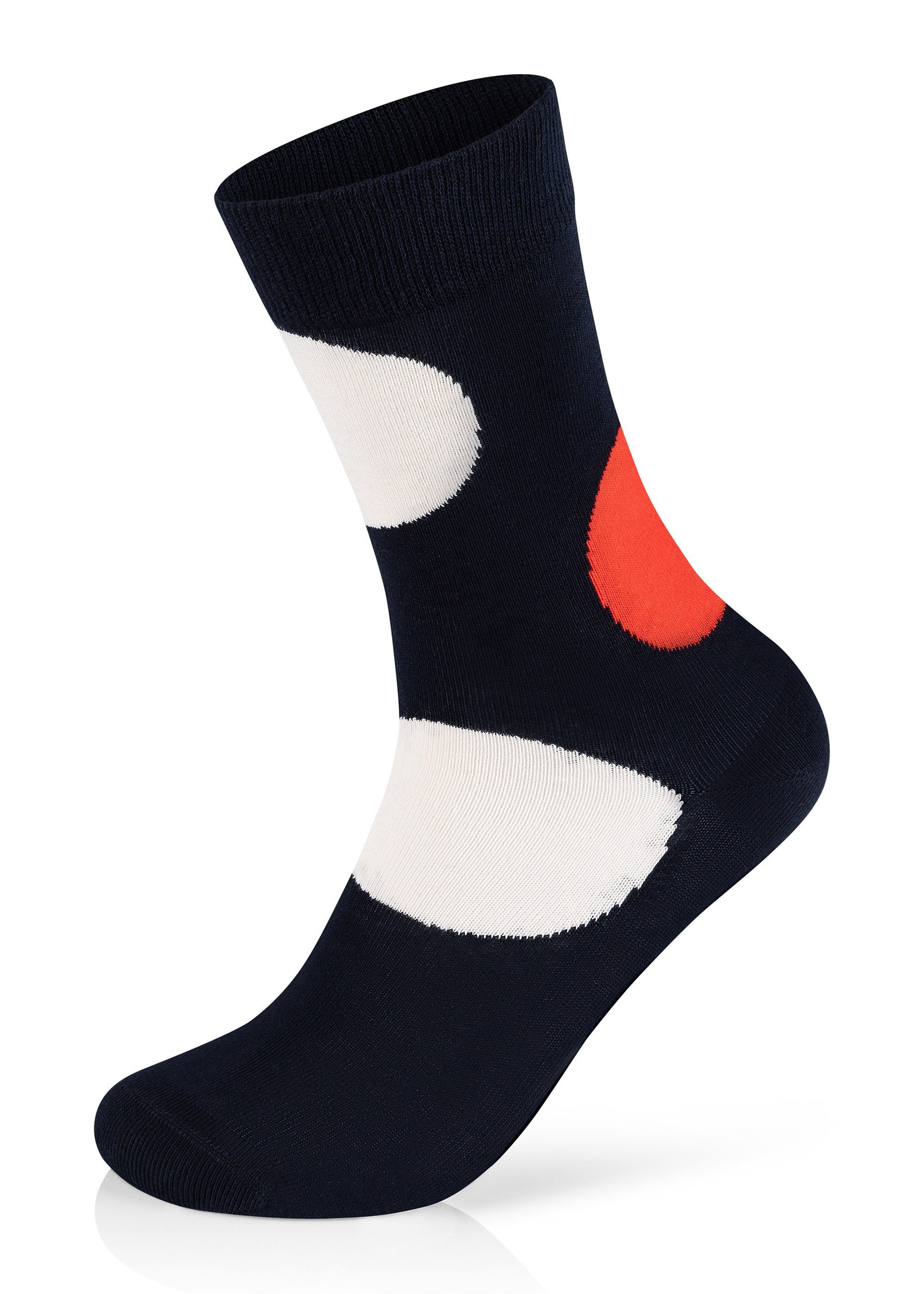 Baumwolle Happy Cloudy-Jumbo 3-Pack gekämmte House On Socks The Basicsocken Moorland Dot-Little