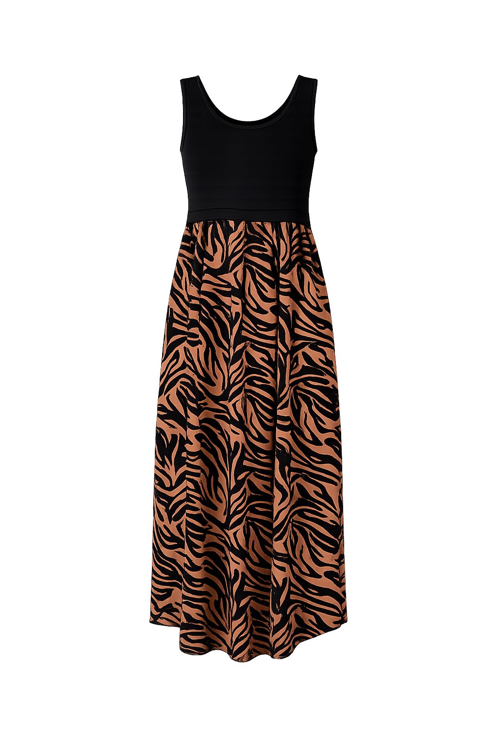 ITALY VIBES Sommerkleid - Kleid mit modischem Print - Maxikleid für Damen - ITALY VIBES ONE SIZE - passend für Größen XS - M