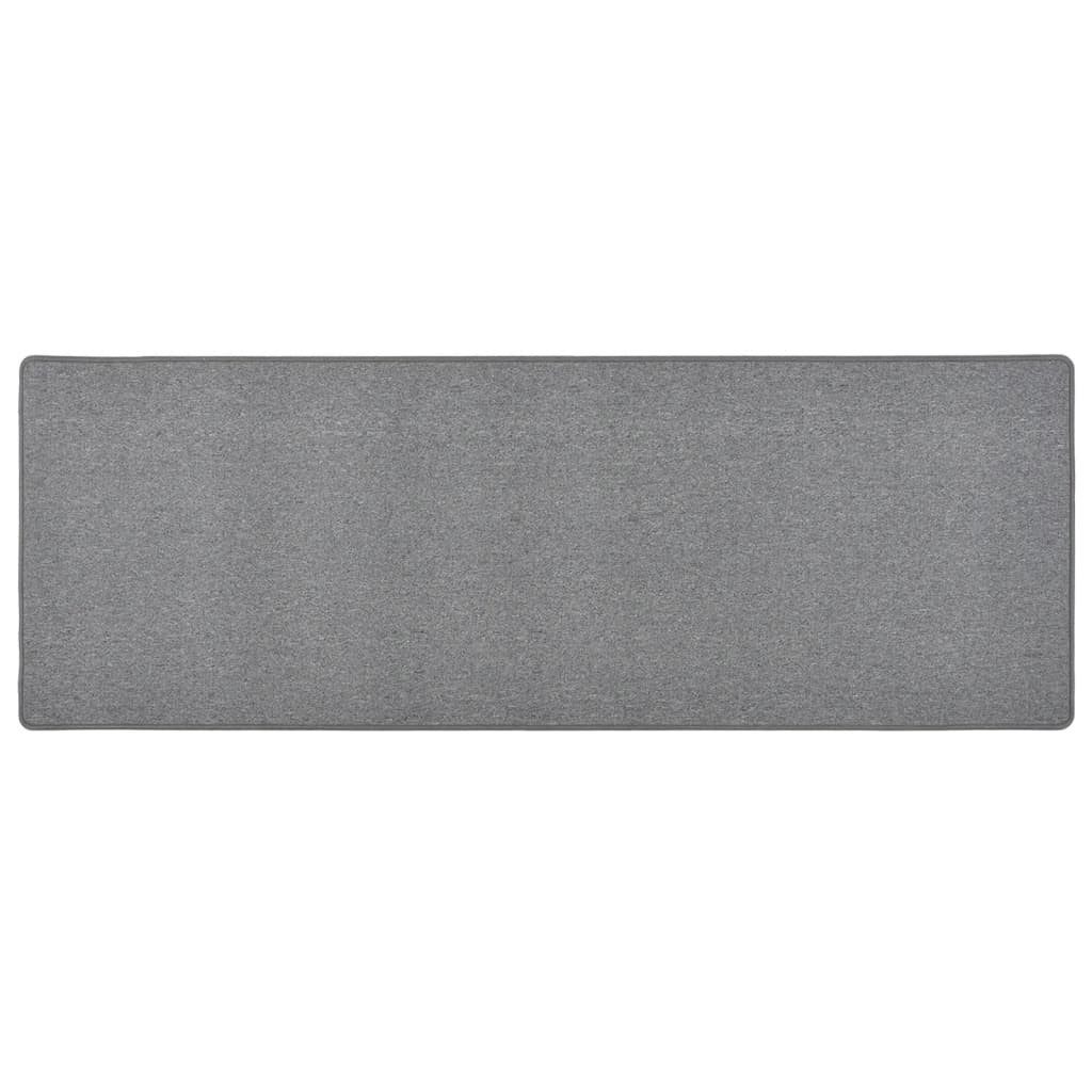 vidaXL Teppich Teppichläufer Dunkelgrau 50x150 cm, günstig online kaufen