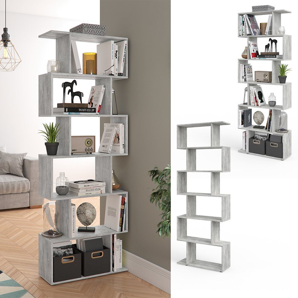 Vicco Raumteiler Levio, Beton, 70 x günstig online kaufen