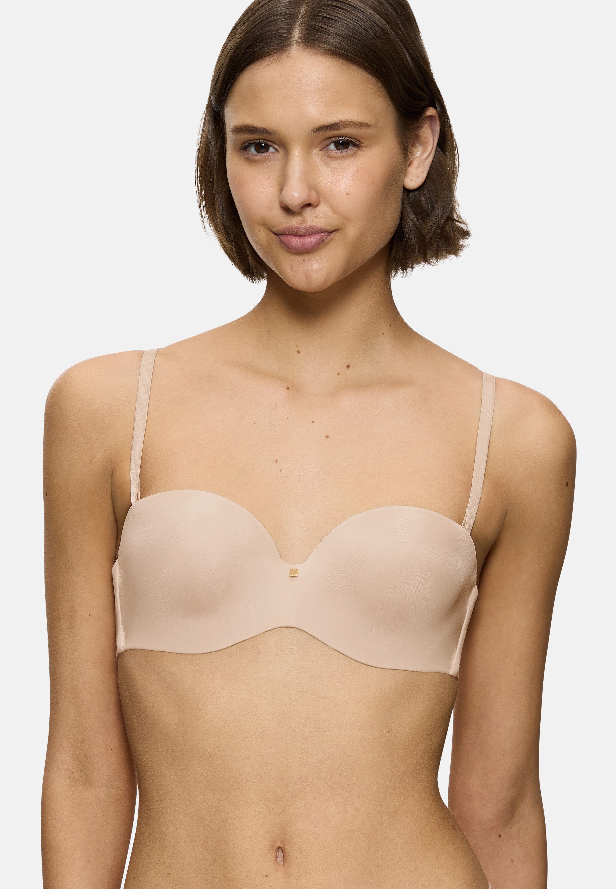 Triumph Bandeau-BH Body Make-Up Essentials WDP (1-tlg) trägerloser Schalen-BH - Leicht gepolsterte Cups mit formenden Bügeln