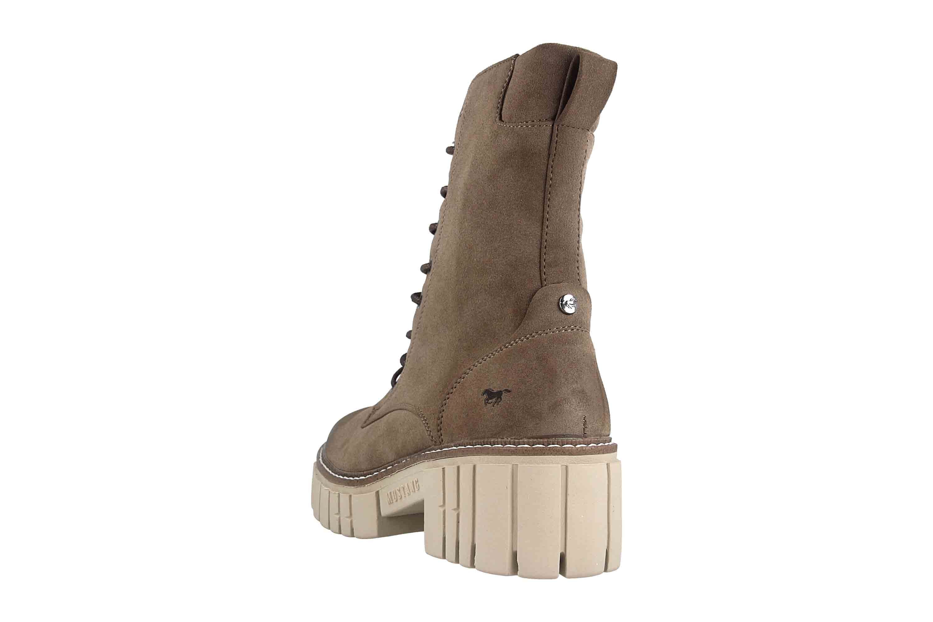 Mustang Shoes 1447-506-318 taupe Schnürboots