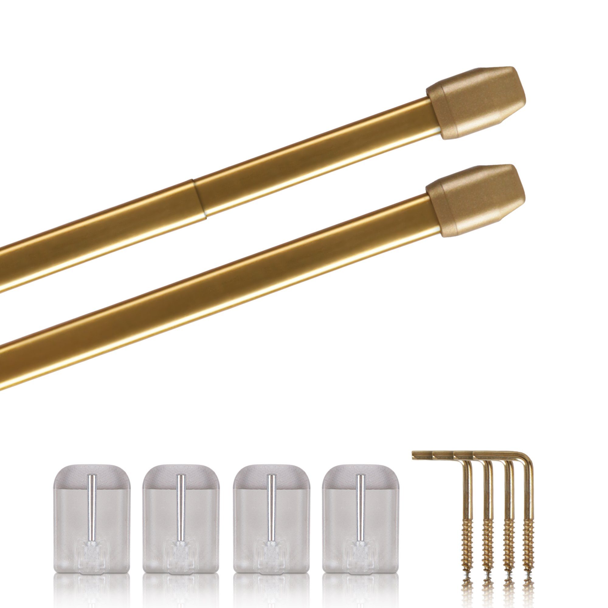 Bestlivings Gardinenstange Bistrostange Vitragestange (2er-Pack), ausziehba günstig online kaufen
