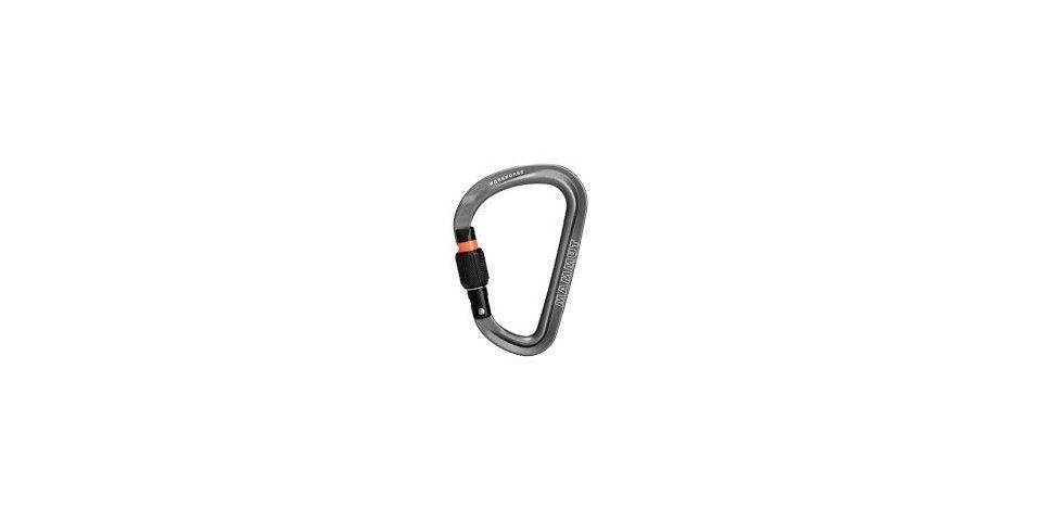 Mammut Karabiner Workhorse HMS Screwgate Carabiner SCREW GATE, GREY