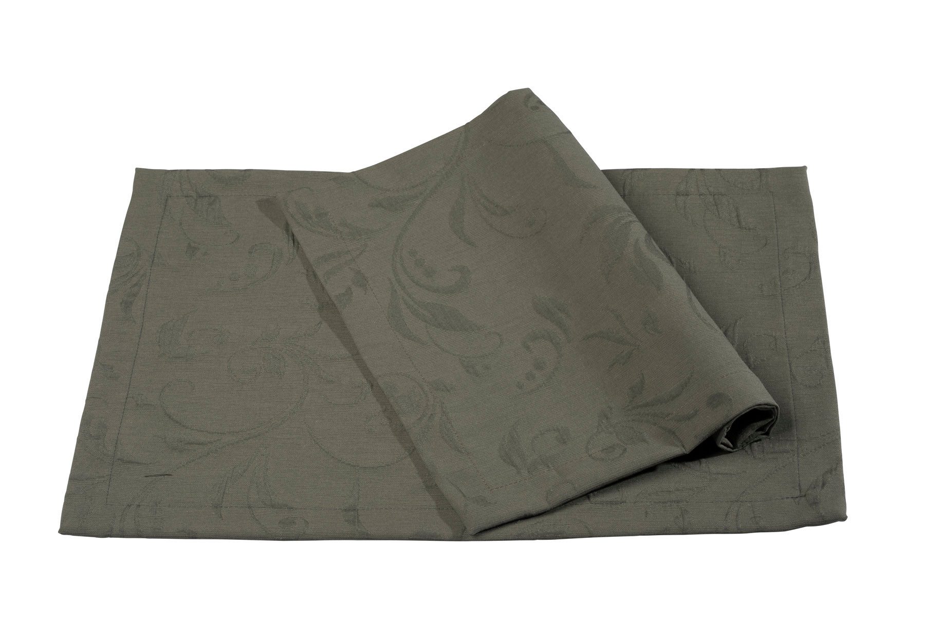 PICHLER Platzset bügelfreier Piqué ornamental Tischset 6er Set 50 x 35 cm SCALA Rechte, (Spar-Set, 6-St., 6 Platzdecken), Platzset Tischset Esszimmer Küche