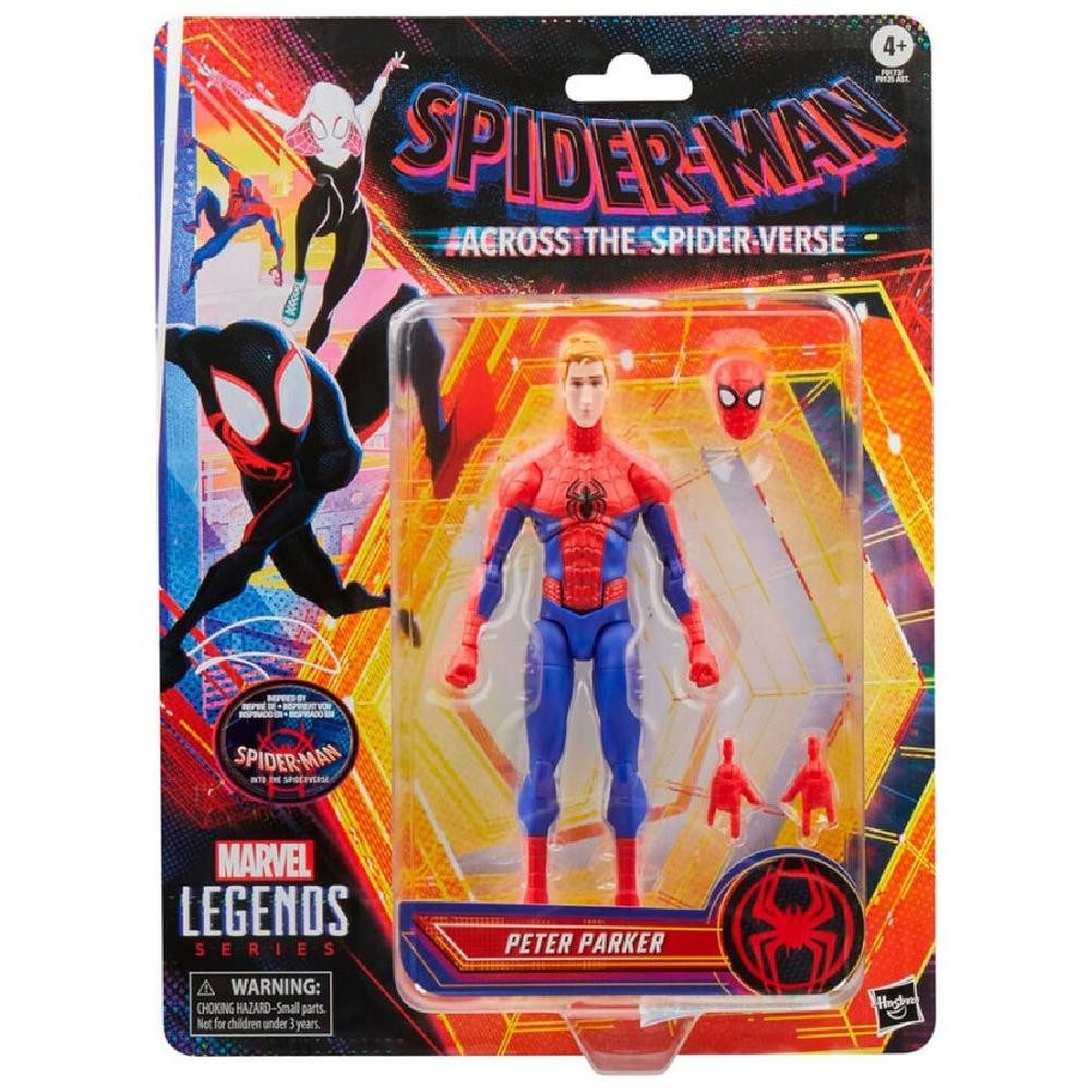 Hasbro Actionfigur Marvel Spider-Man Across The Spider-Verse Peter Parker Figur 15cm