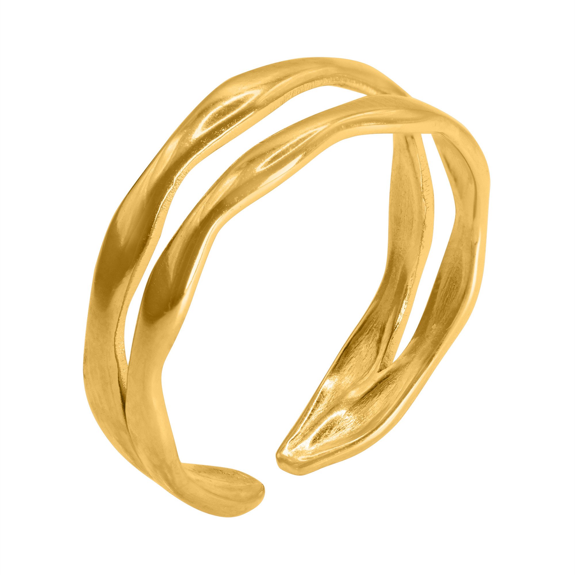 Fingerring Rus goldfarben