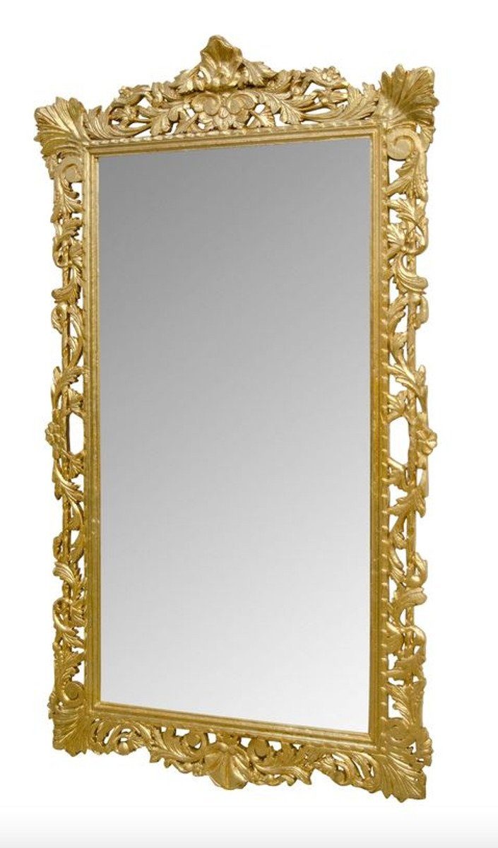 Barockspiegel Spiegel x Padrino Barock cm Gold - Möbel Antik 202 Wandspiegel Barockstil Stil H. 115 Casa
