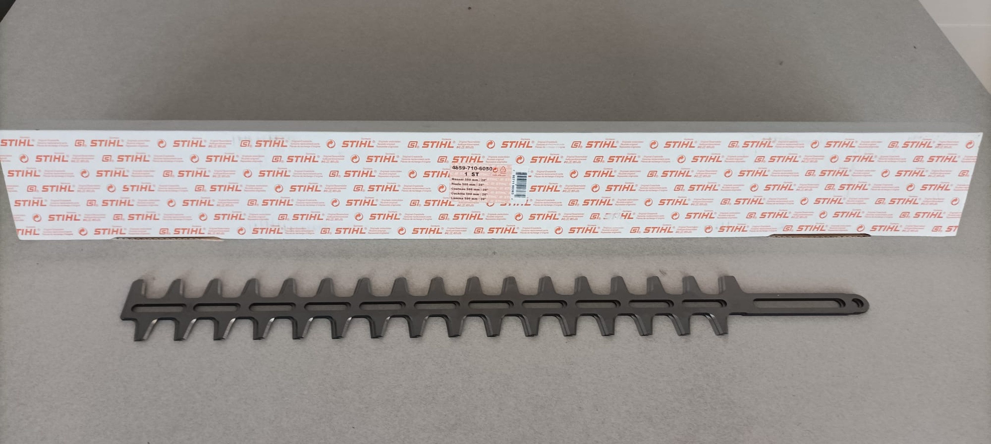 STIHL Messerklinge STIHL Original Messersatz HLA 130, HLS 65, HS 85 500mm 48597106050