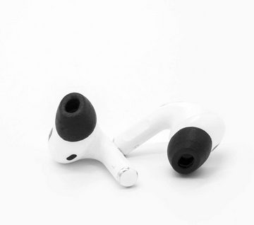 Comply 2.0 Ohrstöpsel In-Ear-Kopfhörer (Hoher Tragekomfort, Sicherer Sitz, für AirPods Pro, Größe M, mit Mikrofasertuch)