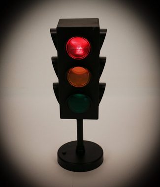 Eddy Toys Spiel-Ampelanlage 4 Seiten Verkehrsampel (Ampel Umschaltung von grün auf gelb und rot manuell oder automatisch), Spielzeug Ampel für Kinder