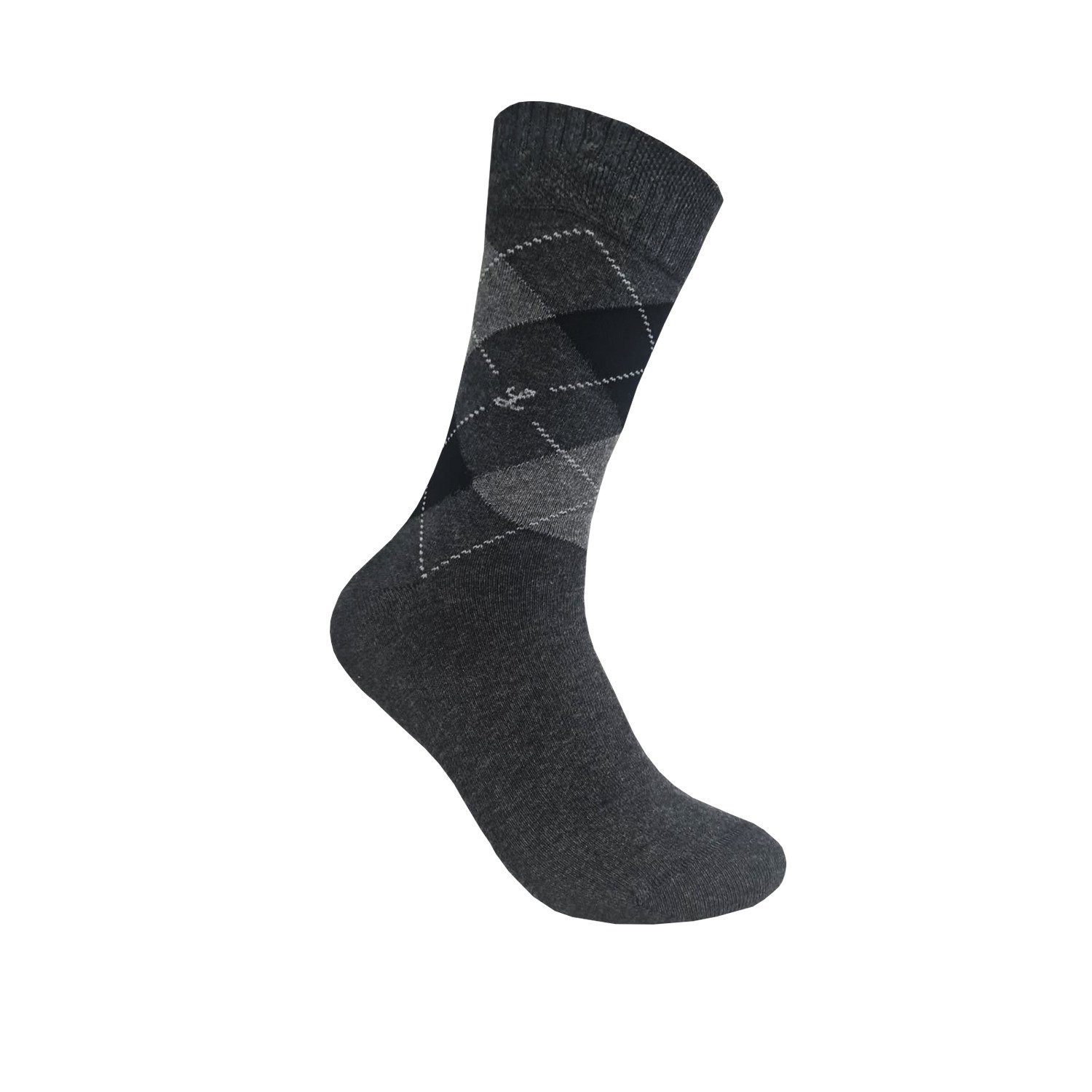 Max Lindner Diabetikersocken Diabetikersocken ohne Gummi – 1 Paar Made in Germany (1-Paar) mit Komfortbund "ohne Gummi"
