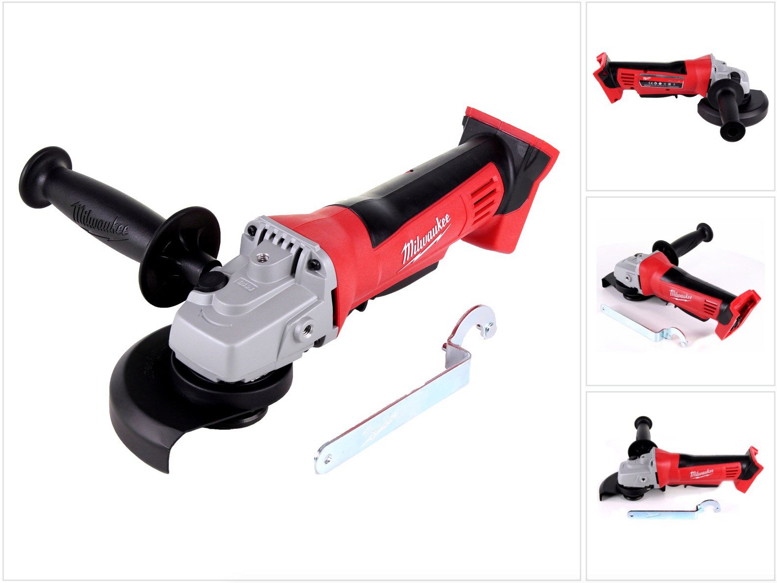 Milwaukee Winkelschleifer HD18 AG-125-0 Akku Winkelschleifer günstig online kaufen