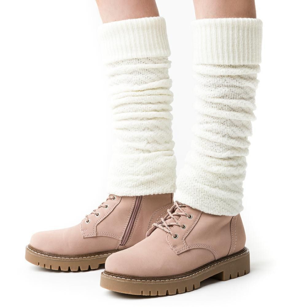 Lycille Beinstulpen Beinstulpen für Frauen aus Wolle mit Fischgräten-Muster günstig online kaufen