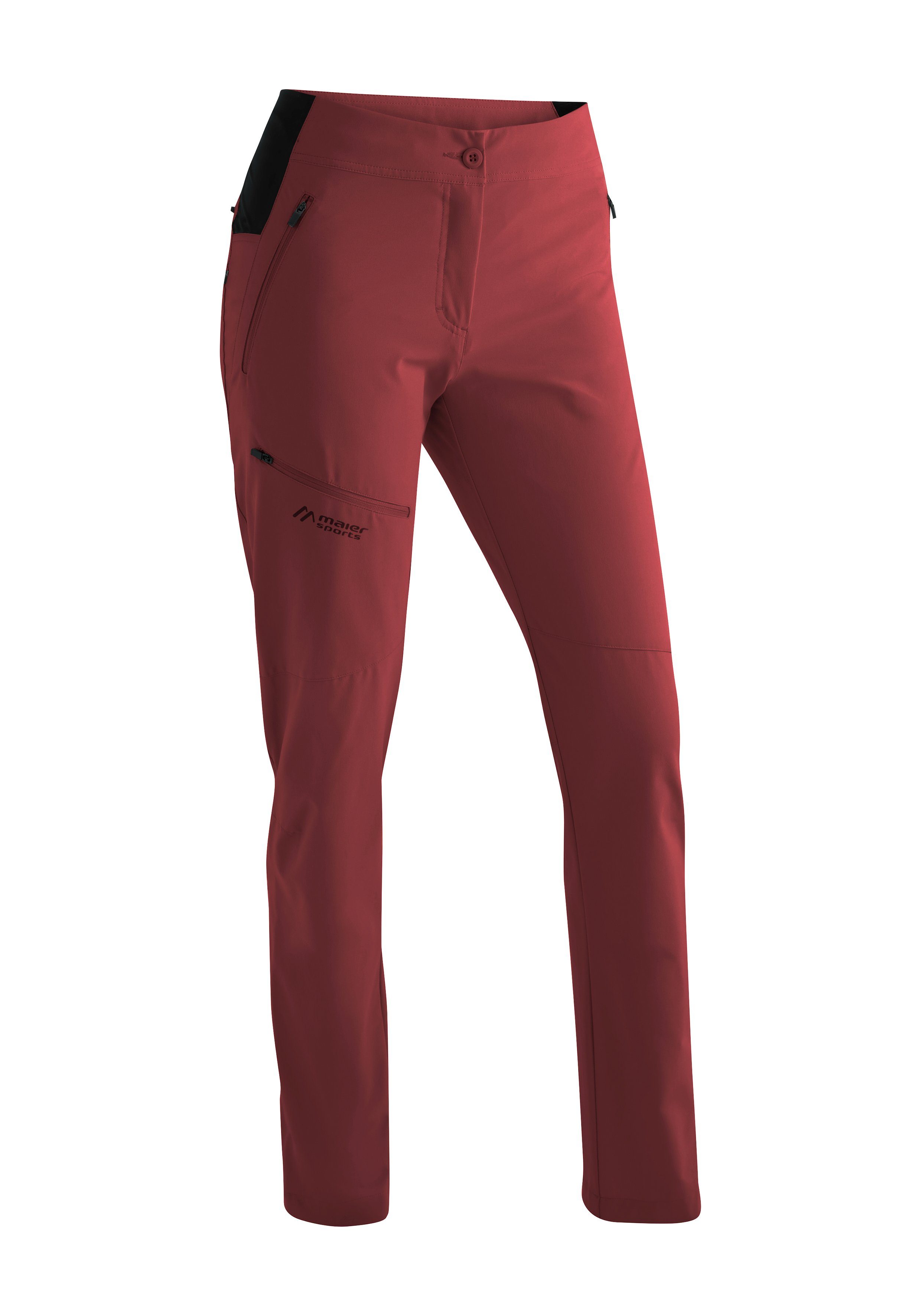 Maier Sports Outdoorhose Latit Slim Vario W Damen Wanderhose, lange Outdoor-Hose, Trekkinghose slim