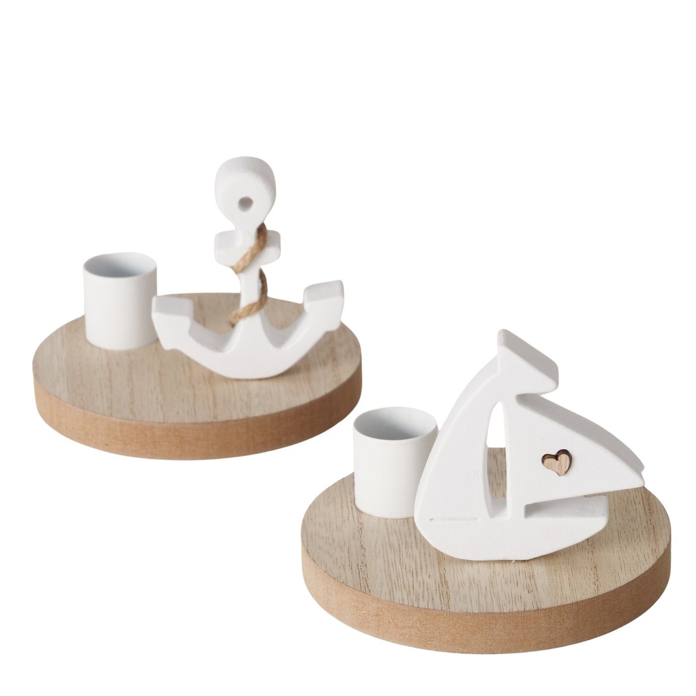 BOLTZE Kerzenleuchter Kerzenständer Sailor Maritim - 1-Stück