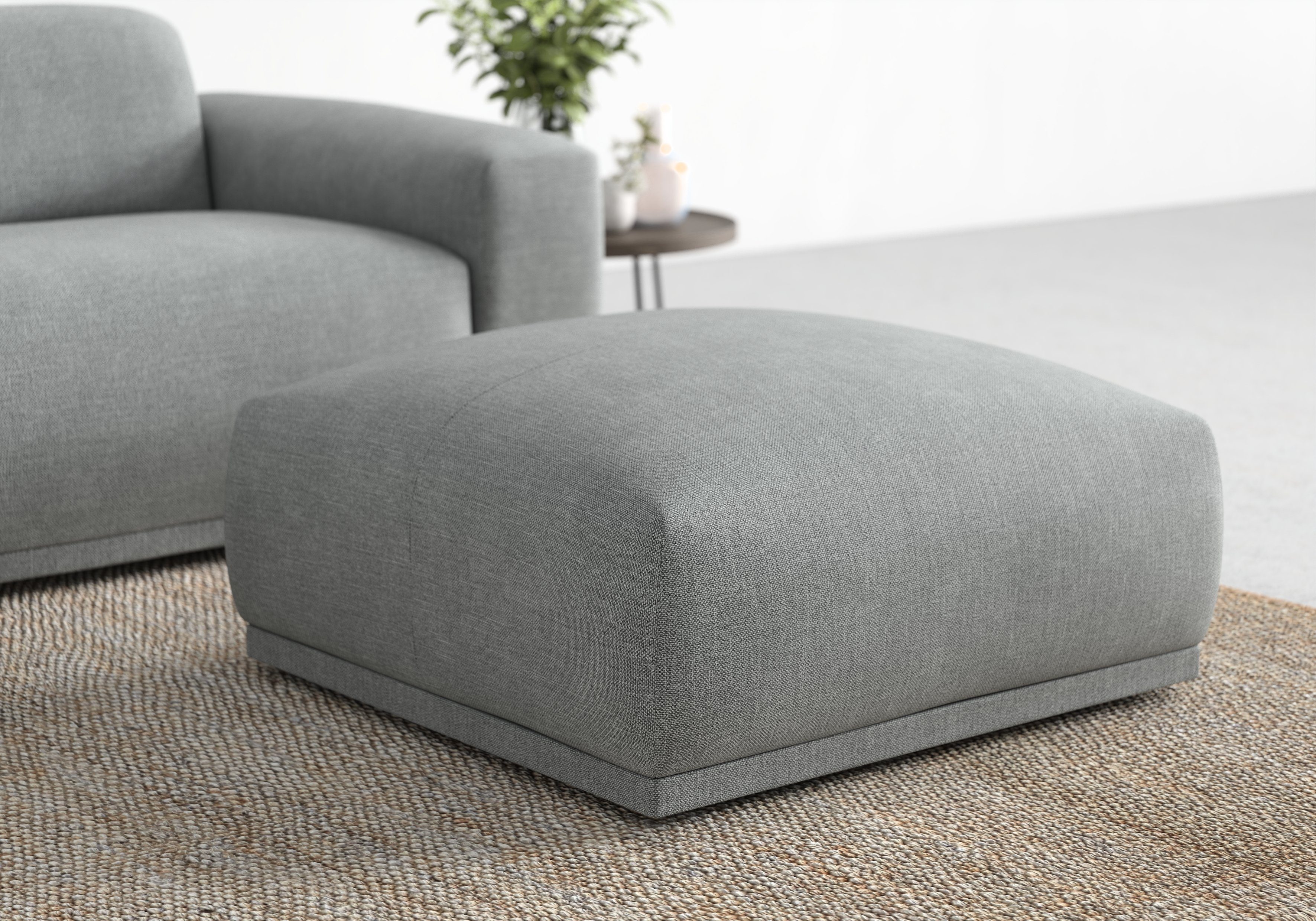 TRENDMANUFAKTUR Hocker Braga, mit hochwertigem Kaltschaum, günstig online kaufen