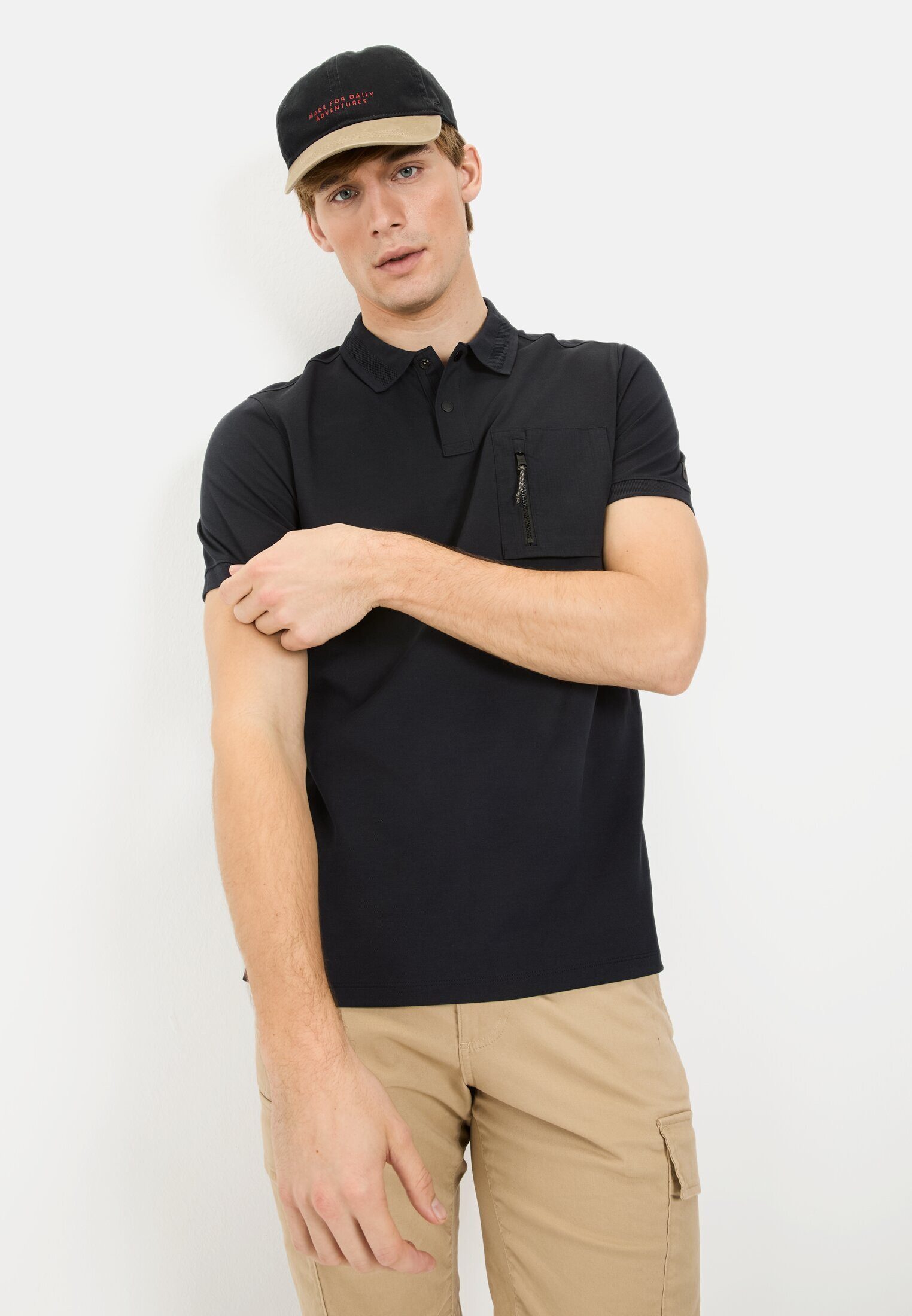 camel active Poloshirt mit Cooling Effekt Kurzarm Shirts_Poloshirt