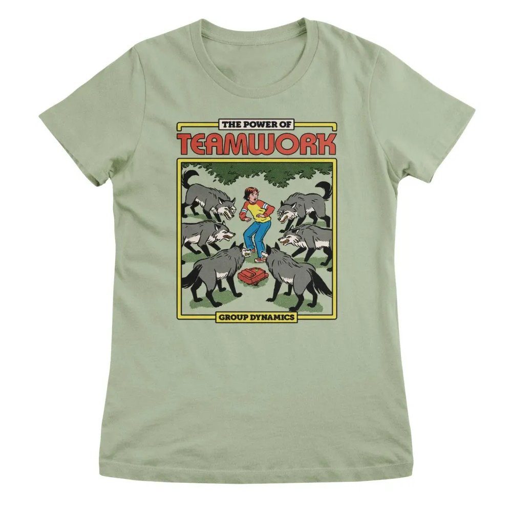 Steven Rhodes T-Shirt The Power OF Teamwork Girly Tee