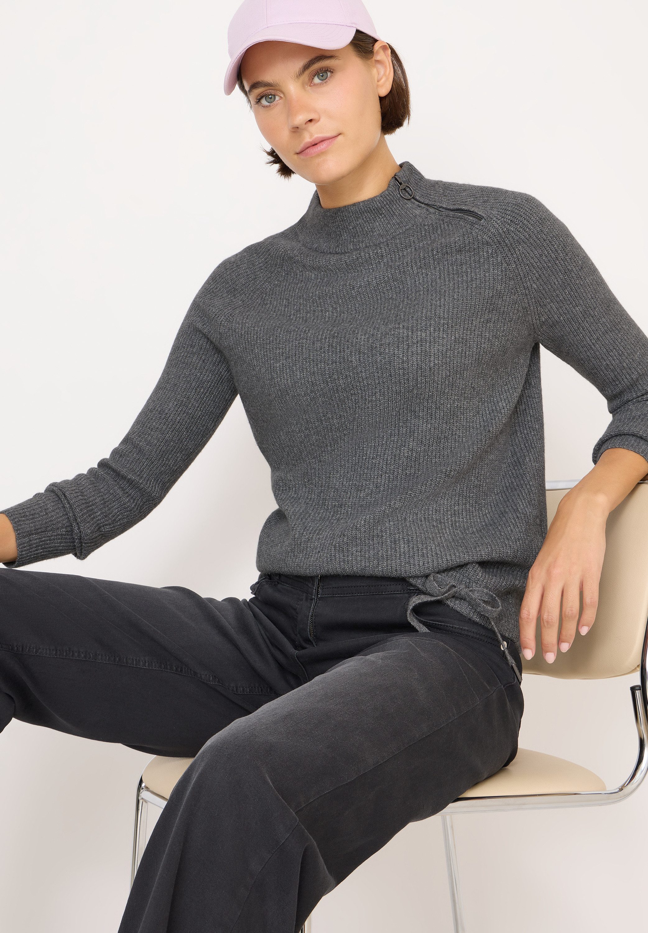 CECIL Rollkragenpullover mit Turtleneck
