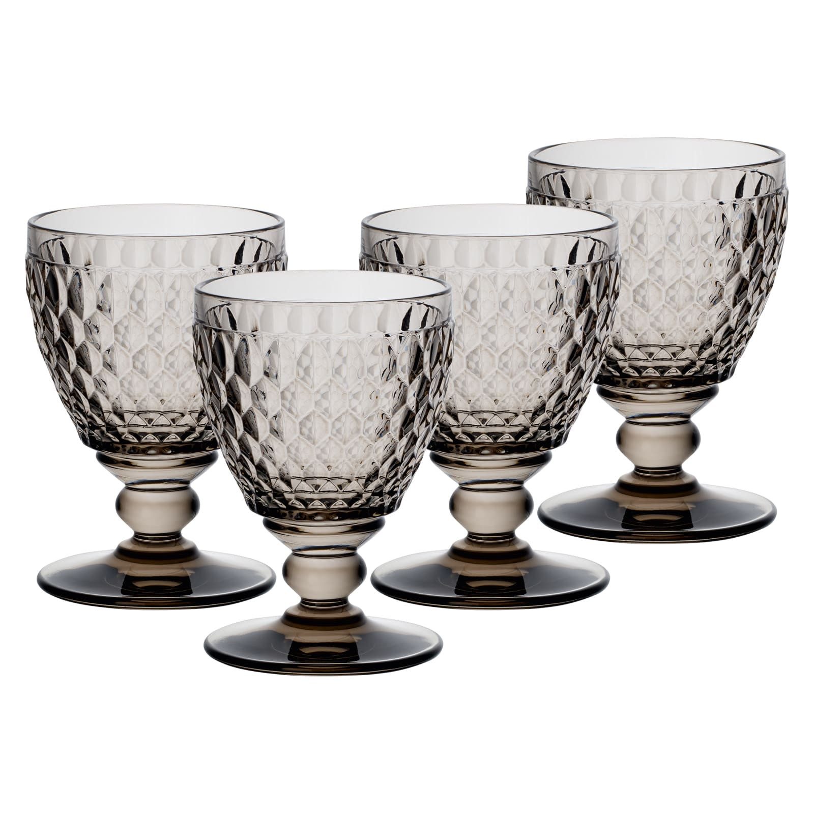 Villeroy & Boch Weißweinglas Boston Coloured Weißweingläser 230 ml 4er Set, 4-tlg., Glas