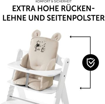 Hauck Sitzverkleinerer Alpha Cosy Select, Winnie the Pooh beige, für den ALPHA+ Holzhochstuhl