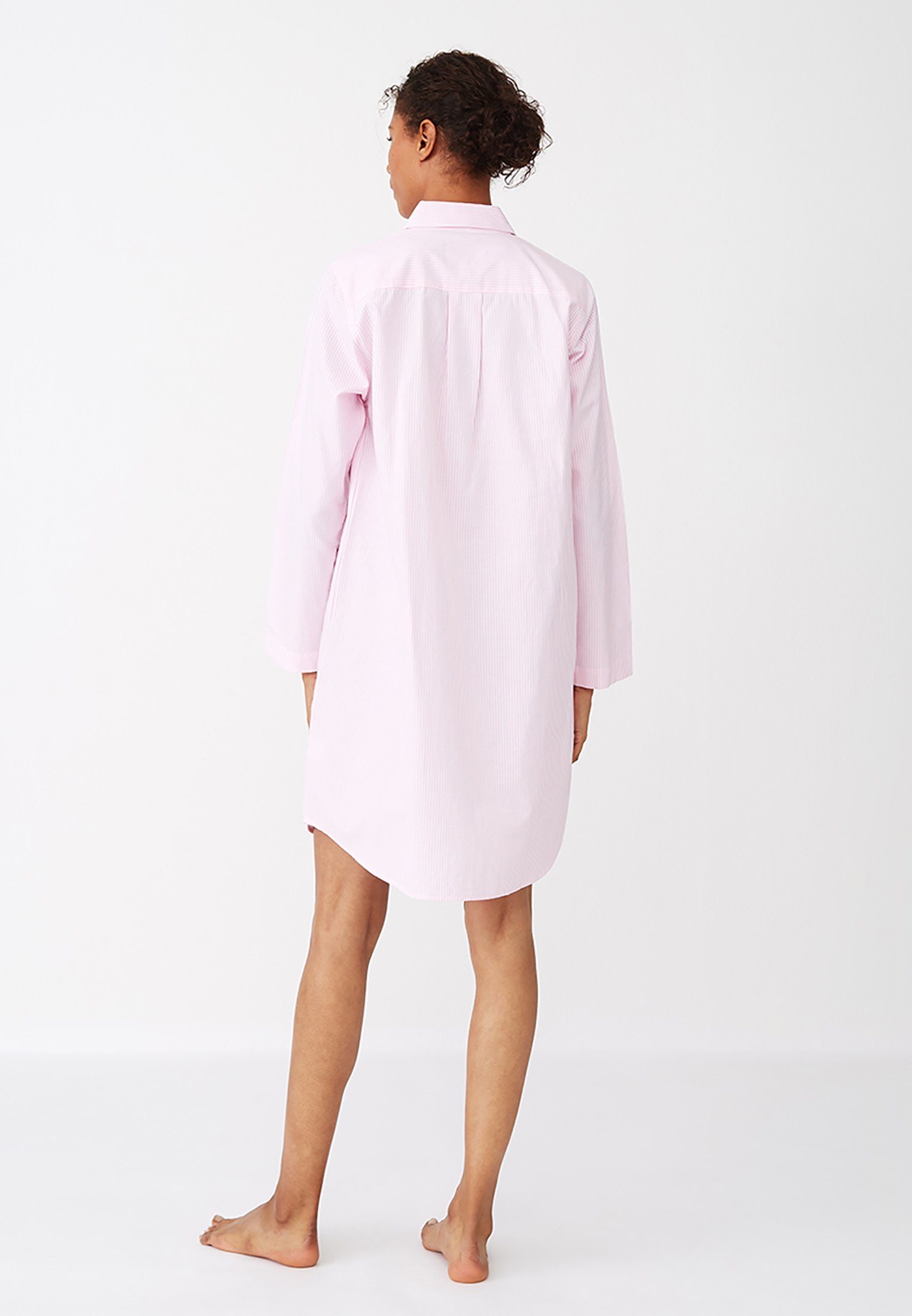 Nachthemd Organic Nightshirt pink/white Lexington